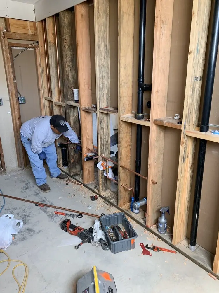 Commercial rough-in plumbing for Commercial Plumbing in Pleasantville
